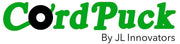 cord storage device - CordPuck logo image